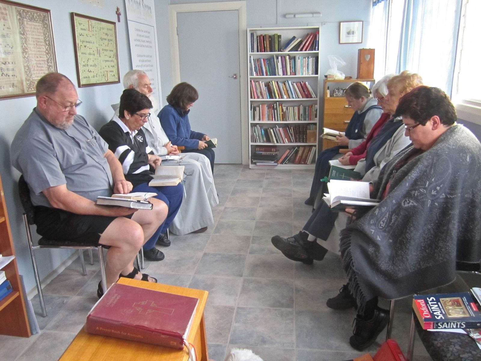 Morning prayer chapel Nabas House