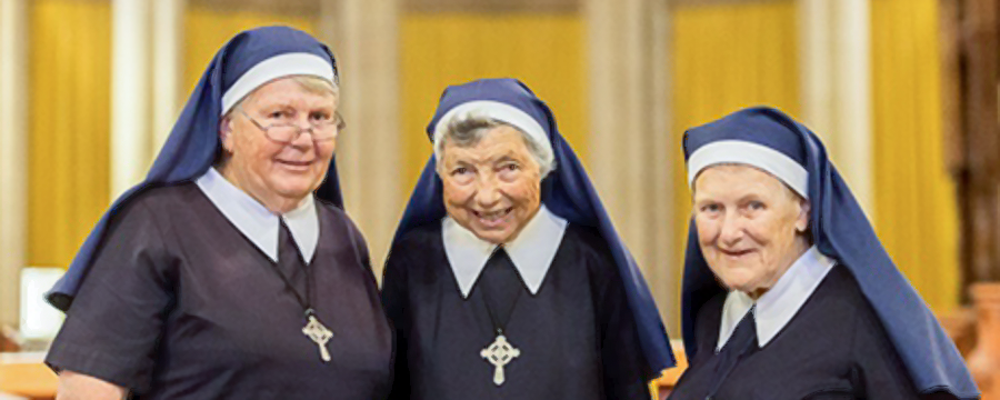Sister Gillian, Mother Eunice, Sister Sandra SSA, Brisbane